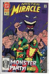 MISTER MIRACLE #25 26 VF Big Barda 1989 1990 1991 more DC in store 2 issues