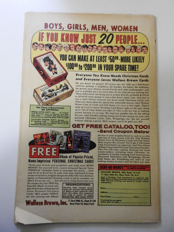 Sgt. Fury #10 (1964) FVG/FN Condition