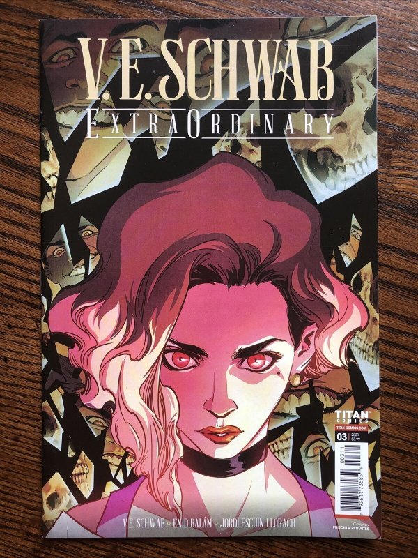 Extraordinary #0-3 NEW!! V.E. Schwab Titan Comics 2021