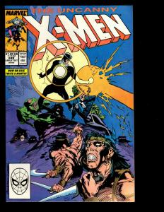 10 Uncanny X-Men Marvel Comics #245 246 247 248 249 252 254 250 259 260 JF18