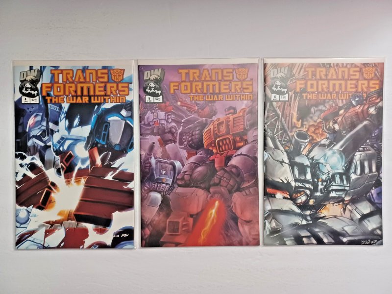 Transformers The War Within Preview #1 2 3 4 5 & 6 - Dreamwave - 2004 - NM