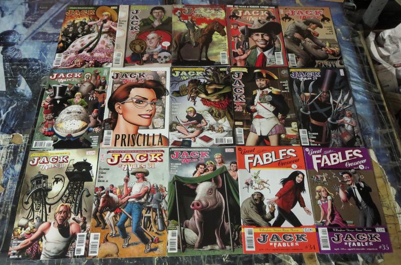 Jack of Fables Collection 3-48 (missing 5 issues).Bill Willingham,Vertigo,Akins 