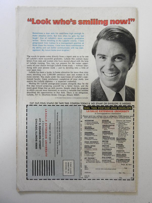 The Invaders #10 VG Condition!