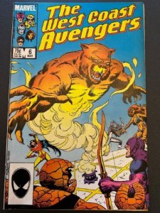 West Coast Avengers #6 Direct Edition (1986) - VF/NM