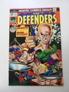 The Defenders #16 (1974) FN+ condition MVS intact