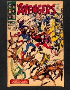 Avengers #44 VG+ 4.5