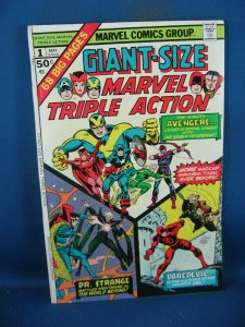 GIANT SIZE MARVEL TRIPLE ACTION 1 VF 1975