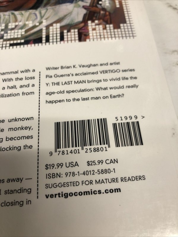 Y The Last Man Book Three (2015) Vertigo TPB SC Brian Vaughan