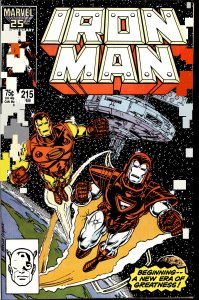 Iron Man #215 (1987) Iron Man