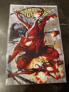 ​ AMAZING SPIDER-MAN #801 LEG DELLOTTO COMICXPOSURE VIRGIN VARIANT