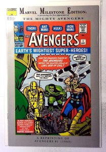 Marvel Milestone Ed. Avengers #1 1993 Marvel Reprint Thor Iron Man Loki Comic