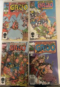 *Groo (1985 Marvel) 4vf, 6nm-, 8nm-, 9nm-