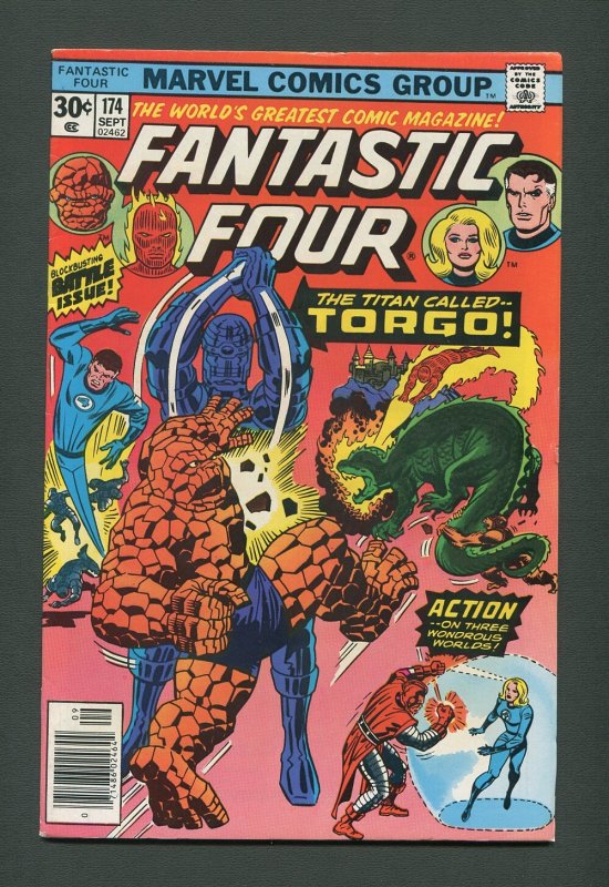 Fantastic Four #174  /  7.0 - 7.5 VFN  /  September 1976