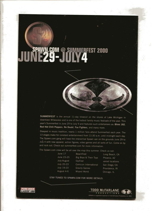 SPAWN THE DARK AGES #15 (8.0) DARK DAYS COMING!! 2000