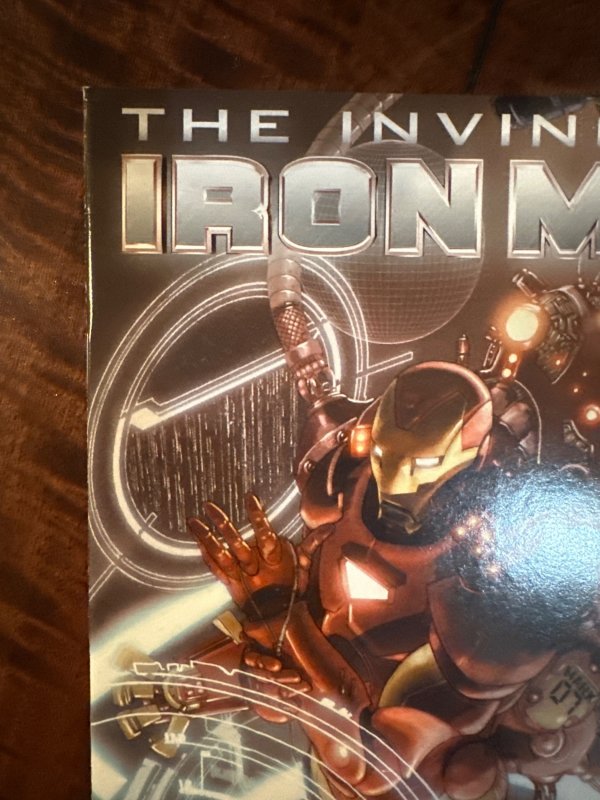 Invincible Iron Man #1 Larroca Cover (2008)