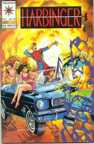 Harbinger (1992 series) #24, VF+ (Stock photo)