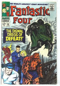 Fantastic Four (1961 series)  #58, Fine- (Actual scan)