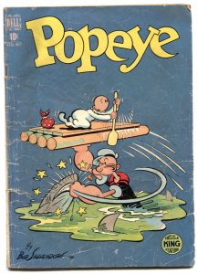 Popeye #6  1949 - Dell  -G - Comic Book