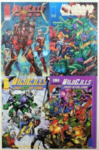 WildC.A.T.s Covert Action Teams Lot 4 #13, 14, 15 Sourcebook 2 1994 Image Comics