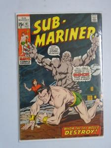 Sub-Mariner (1st Series) #41, 4.0 (1971)