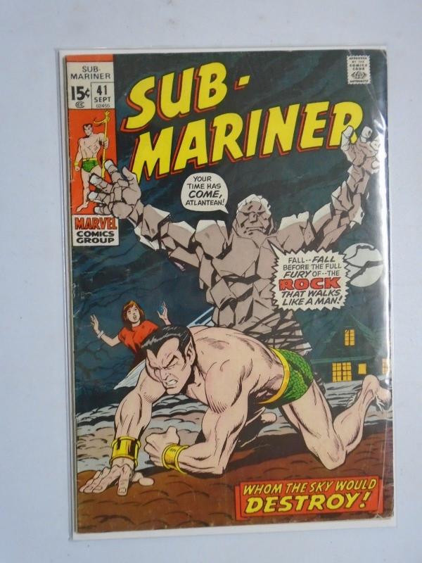 Sub-Mariner (1st Series) #41, 4.0 (1971)