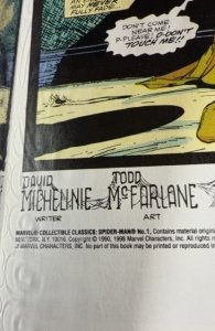 Marvel Collectible Classics Spider-Man #1 (1998) FOIL ASM 300 REPRINT LOW PRINT