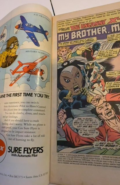 The X-Men #97 (1976)Brother vs Brother Havok -Cyclops