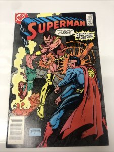 Superman (1984) # 392 (VF/NM) Canadian Price Variant • CPV • Cary Bates • DC