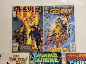 5 Comics #22 Superman #2 Genesis #84 Firestorm #4 Hammer Locke #8 Hacker 43 TJ34