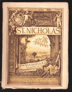 St. Nicholas 8/1889-Century-Art by Alfred Brenon-A.B. Davies-Nice art-vintage...