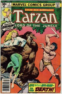 Tarzan #2 Marvel Comics FN