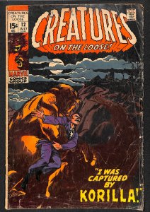 Creatures on the Loose #12 (1971)