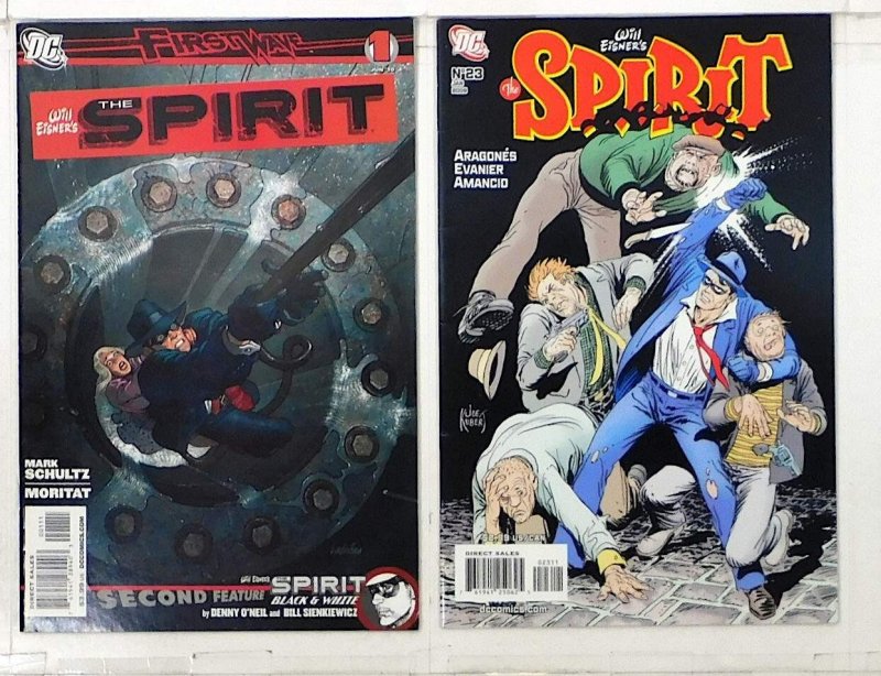 The Spirit Lot of 2 #1, 23 (2009) DC Comics 1st Print Comic Books