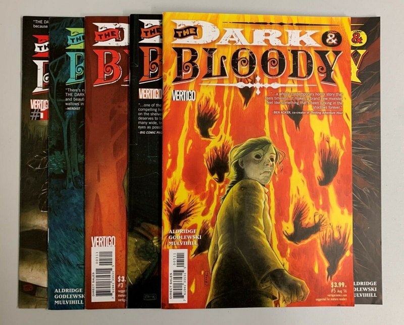 The Dark and Bloody #1-6 Set (Vertigo 2016) 1 2 3 4 5 6 Shawn Aldridge (8.0+) 