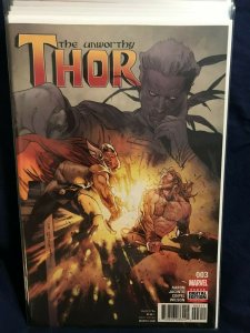 The Unworthy Thor #3  THE SIN UNPARDONABLE BETA RAY BILL 2017 Marvel Comics  B6