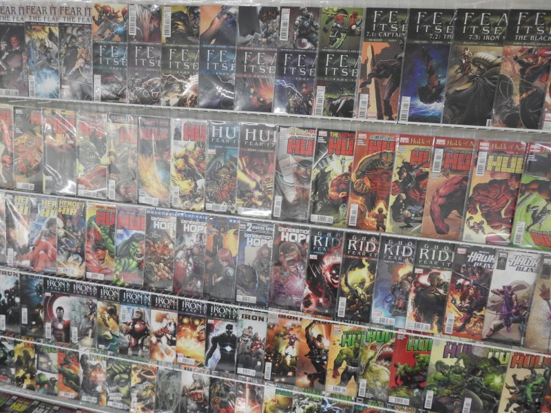 Huge Lot 210+ Comics W/ Hulk, Iron Man, Ghost Rider+ Avg VF+ Condition!!