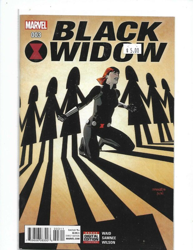 BLACK WIDOW (2016) #3 SAMNEE COVER ART NM   nw147