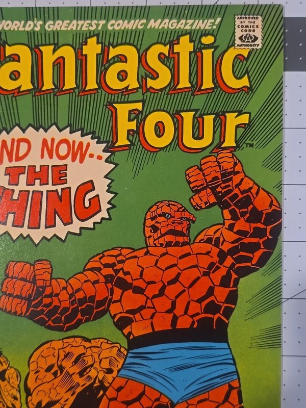 Fantastic Four #107?1st App Janus?2nd App Annihilus?Thing Transforms To Human