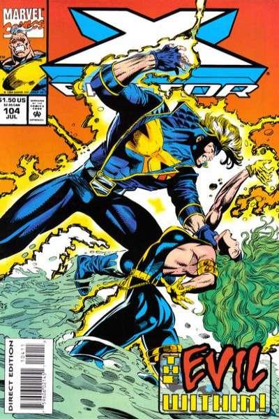 X-Factor (1986 series) #104, VF+ (Stock photo)