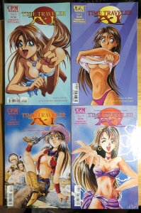 TIME TRAVELER AI #1 2 3 4 5 6 7 8 (1999-2000) LOT RUN OF 8 CPM MANGA