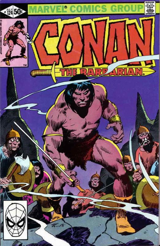 Conan the Barbarian #124 VF/NM; Marvel | save on shipping - details inside