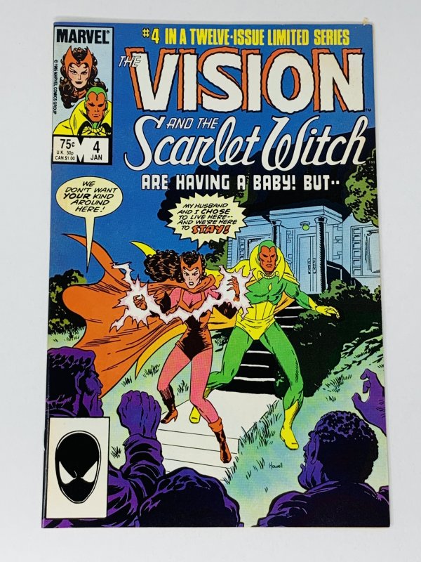 The Vision and the Scarlet Witch #4 (1986) RA1
