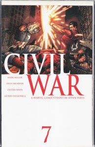 Civil War #7 (2007) Iron Man [Key Issue]