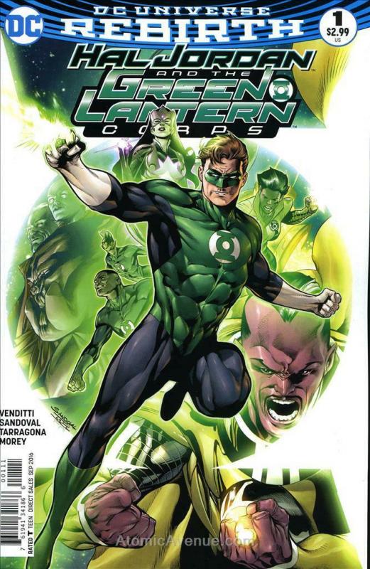 Hal Jordan And the Green Lantern Corps #1 VF/NM; DC | save on shipping - details