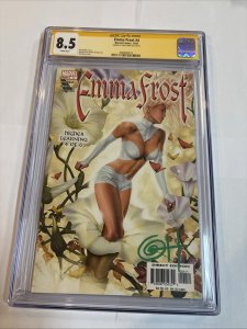 Emma Frost (2003) # 4 (CGC 8.5 SS) Signed Greg Horn * Marvel Comics