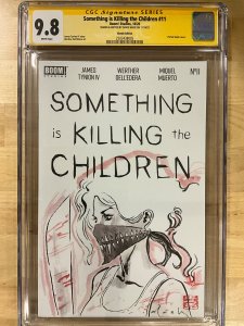 Something is Killing the Children #11 CGCSS 9.8 Signed & Sketched by Mack