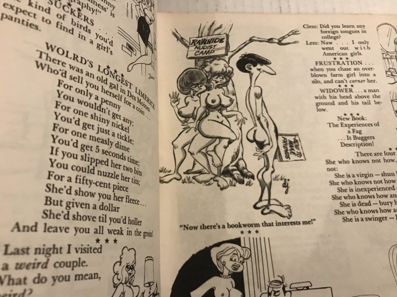 SEX TO SEXY #17 : SRI 1968 FN+; Adult Cartoons & Jokes; Bill Ward, Pierre Davis