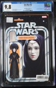 Star Wars #42 CGC 9.8 Queen Amidala Action Figure Variant Cover Marvel 2024 WP