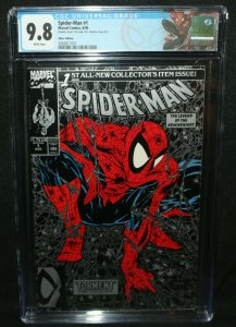 Spider-Man #1 - Silver Edition - Double Cover - CGC Grade 9.8 - 1990 