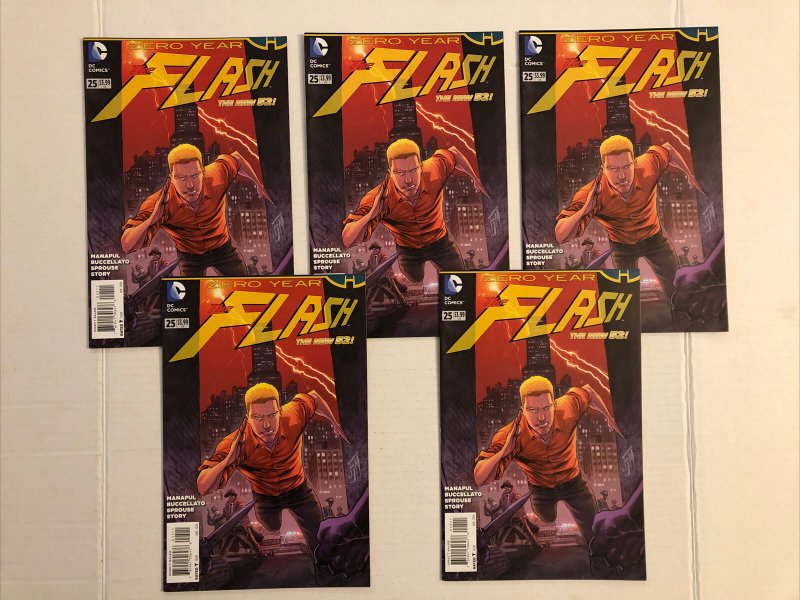 Flash #25 Lot Of 5 Issues